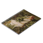 Carnet Ophelia by the Pond by John William Waterhouse (Côté gauche)
