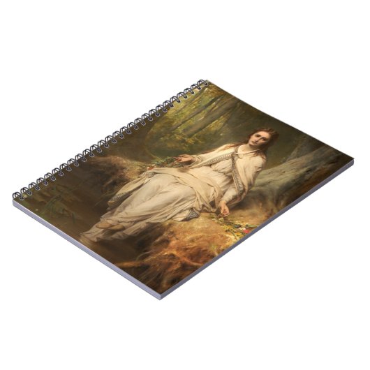 Carnet Ophelia Thomas Francis Dicksee Art (Côté gauche)