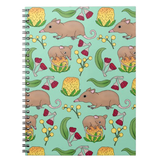 Carnet Opossum miel (Devant)