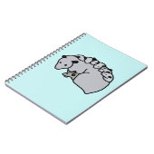 Carnet Opossum Mom with her Babies (Côté gauche)