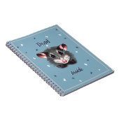 Carnet Opossum mort dans les fantômes et les crânes (Côté Droit)