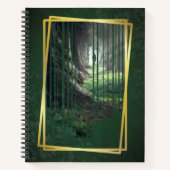 Carnet Or boisé (Devant)