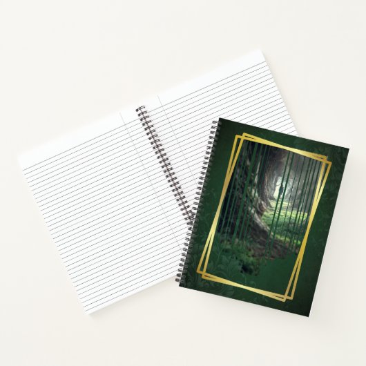 Carnet Or boisé (Intérieur)