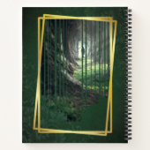 Carnet Or boisé (Dos)