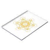 Carnet Or de cube en Metatron (Côté gauche)
