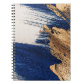 Carnet Or Élégance Abstraite de Minuit (Devant)