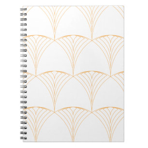 Carnet Or, élégant simple et luxueux motif traditionnel