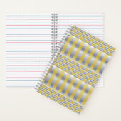 Carnet Or et argent (Checkers et Stripes) (À l'intérieur)