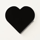 Carnet Or Luxe Script Moderne Paillettes Luxe Noir Or  (Dos)