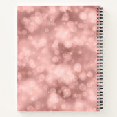 Carnet Or rose (Dos)