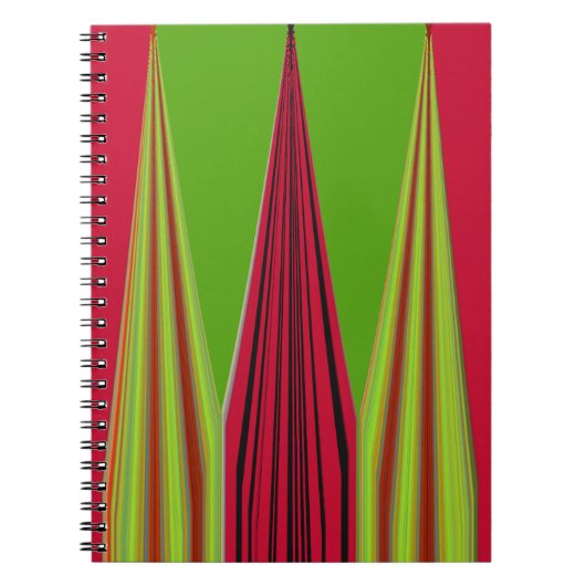 CARNET OR ROUGE VERT (Devant)