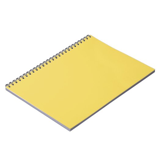 Carnet Or Royal Uni Couleur Solide (Côté gauche)