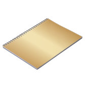 Carnet Or simple (Côté gauche)