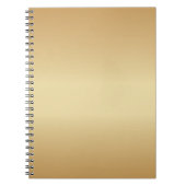 Carnet Or simple (Devant)