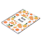 Carnet orange (Côté gauche)