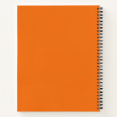 Carnet Orange (Dos)