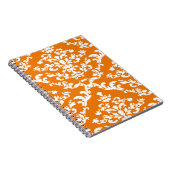 Carnet Orange Bold Mod Damask (Côté Droit)