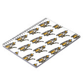 Carnet Orange Cat (Côté gauche)