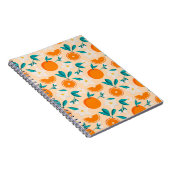 Carnet Orange Citrus Amusement (Côté Droit)
