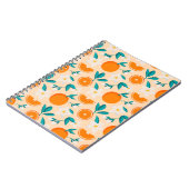 Carnet Orange Citrus Amusement (Côté gauche)