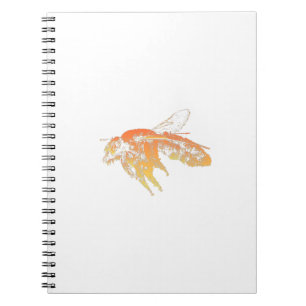 Carnet Orange d'abeille