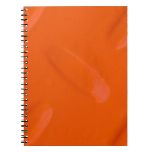 Carnet Orange Diamondplate (Devant)