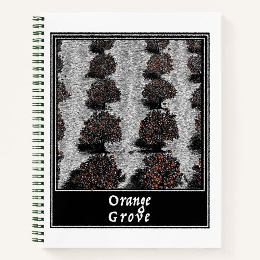 Carnet Orange Grove (Devant)