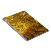 Carnet Orange grunge textureabstrait, antique, antique, a (Côté Droit)