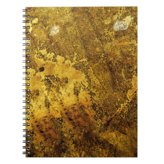 Carnet Orange grunge textureabstrait, antique, antique, a (Devant)