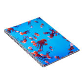 CARNET ORANGE JELLY FISH (Côté Droit)