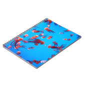 CARNET ORANGE JELLY FISH (Côté gauche)