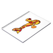 CARNET ORANGE KOI (Côté gauche)