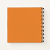 Carnet Orange Marigold Mandala (Dos)