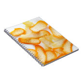 Carnet Orange peaux (Côté Droit)