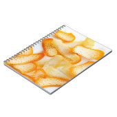 Carnet Orange peaux (Côté gauche)