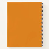 Carnet Orange Que Je Dois Absolument Faire (Dos)