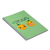 CARNET ORANGE QUOTE (Côté Droit)