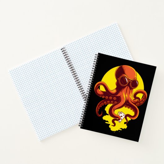 Carnet Orange Smart Octopus (Intérieur)