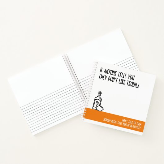 Carnet Orange standard de Tequila Lover (Intérieur)