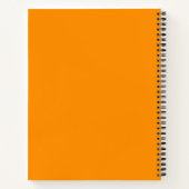 Carnet Orange uni de Princeton (Dos)