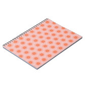 Carnet Orange vif et rose pêche (Côté gauche)