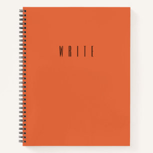 Carnet Orange Write