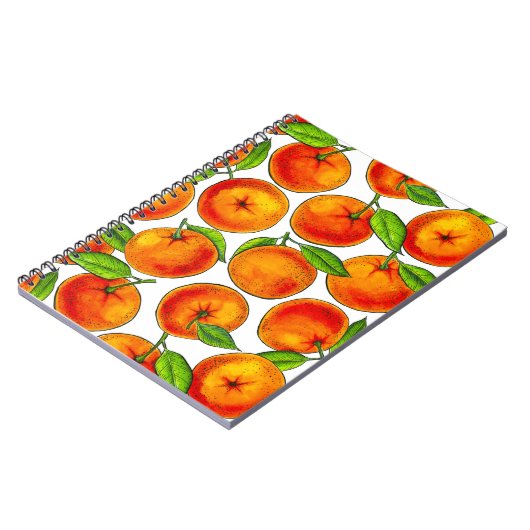 Carnet Oranges (Côté gauche)
