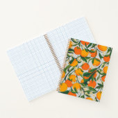Carnet Oranges d'été Agrumes Fruit Motif floral (Intérieur)