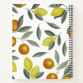 Carnet Oranges et citrons (Dos)