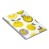 Carnet Oranges fruits sans couture motif (Côté Droit)