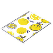Carnet Oranges fruits sans couture motif (Côté gauche)