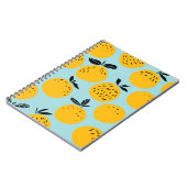 Carnet Oranges fruits sans couture motif (Côté gauche)