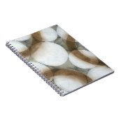 Carnet Orbes blanches et cercles Brown (Côté Droit)