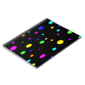 Carnet Orbes colorées (Côté gauche)